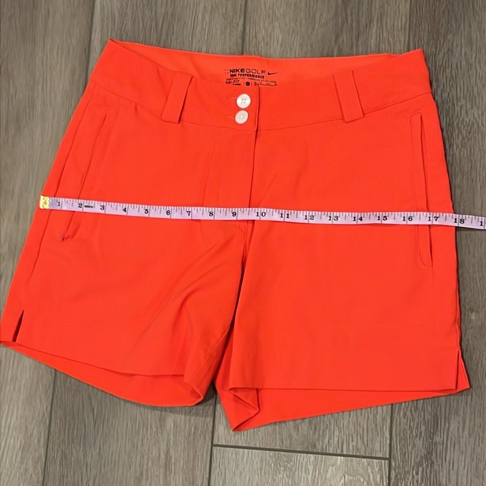Nike Golf Tour Performance Red Athletic Shorts Size 2 - Picture 8 of 13